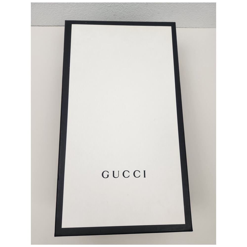 2 Gucci Black White Empty Boxes Small Shoebox - Picture 5 of 9